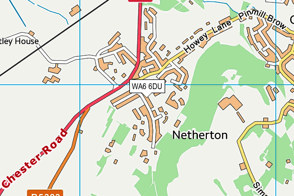 WA6 6DU map - OS VectorMap District (Ordnance Survey) WA6 6DU map - OS VectorMap District (Ordnance Survey)