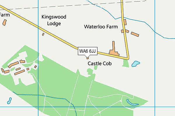 WA6 6JJ map - OS VectorMap District (Ordnance Survey) WA6 6JJ map - OS VectorMap District (Ordnance Survey)