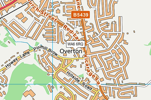 WA6 6RQ map - OS VectorMap District (Ordnance Survey) WA6 6RQ map - OS VectorMap District (Ordnance Survey)