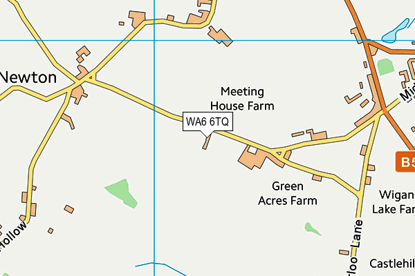 WA6 6TQ map - OS VectorMap District (Ordnance Survey) WA6 6TQ map - OS VectorMap District (Ordnance Survey)