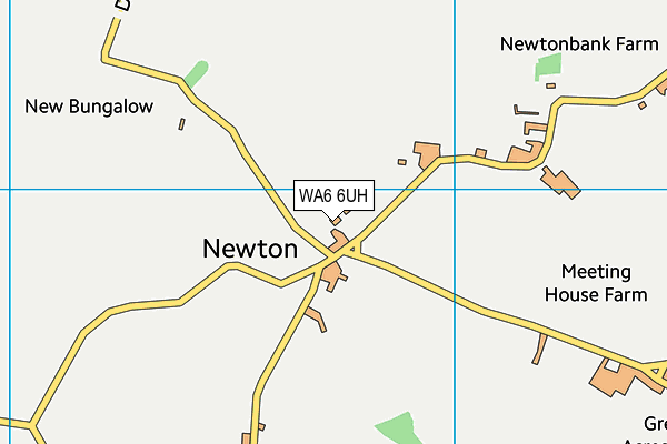 WA6 6UH map - OS VectorMap District (Ordnance Survey) WA6 6UH map - OS VectorMap District (Ordnance Survey)