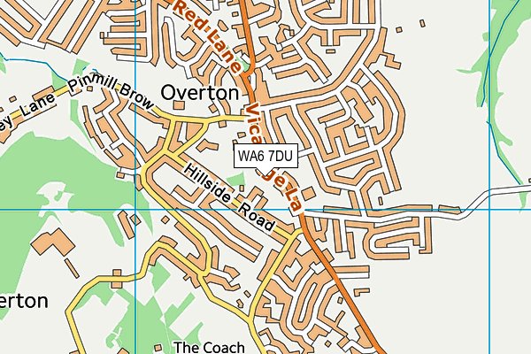 WA6 7DU map - OS VectorMap District (Ordnance Survey) WA6 7DU map - OS VectorMap District (Ordnance Survey)