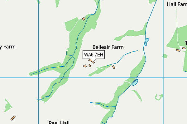 WA6 7EH map - OS VectorMap District (Ordnance Survey) WA6 7EH map - OS VectorMap District (Ordnance Survey)