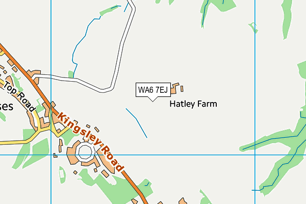 WA6 7EJ map - OS VectorMap District (Ordnance Survey) WA6 7EJ map - OS VectorMap District (Ordnance Survey)