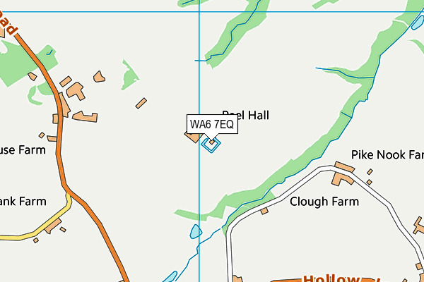 WA6 7EQ map - OS VectorMap District (Ordnance Survey) WA6 7EQ map - OS VectorMap District (Ordnance Survey)