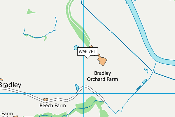 WA6 7ET map - OS VectorMap District (Ordnance Survey) WA6 7ET map - OS VectorMap District (Ordnance Survey)