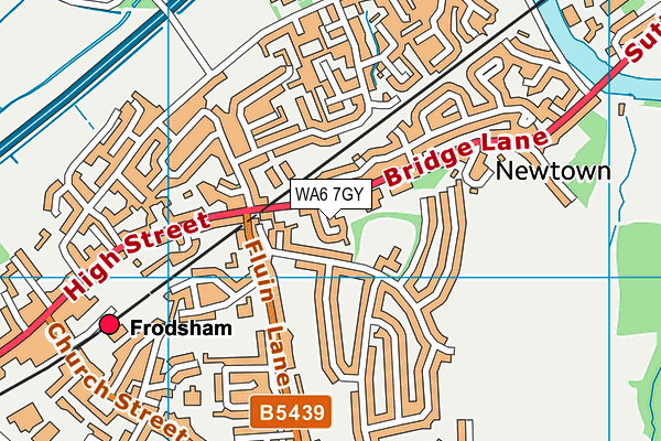 WA6 7GY map - OS VectorMap District (Ordnance Survey) WA6 7GY map - OS VectorMap District (Ordnance Survey)