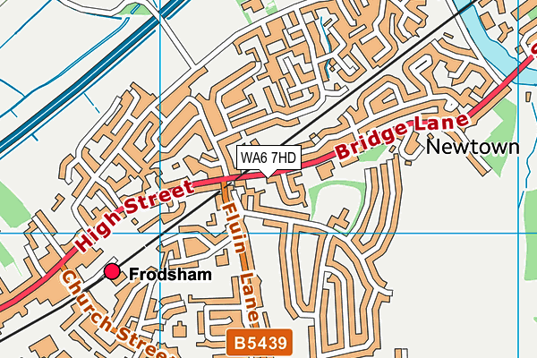 WA6 7HD map - OS VectorMap District (Ordnance Survey) WA6 7HD map - OS VectorMap District (Ordnance Survey)