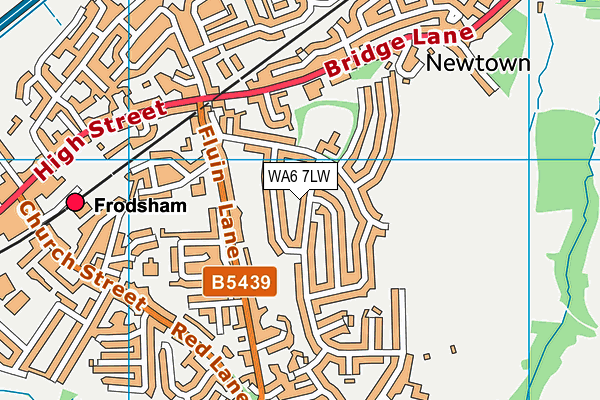 WA6 7LW map - OS VectorMap District (Ordnance Survey) WA6 7LW map - OS VectorMap District (Ordnance Survey)