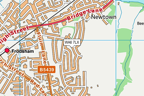 WA6 7LX map - OS VectorMap District (Ordnance Survey) WA6 7LX map - OS VectorMap District (Ordnance Survey)