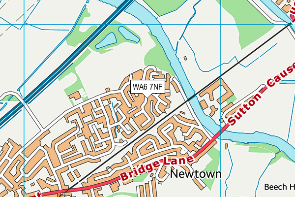 WA6 7NF map - OS VectorMap District (Ordnance Survey) WA6 7NF map - OS VectorMap District (Ordnance Survey)