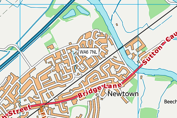 WA6 7NL map - OS VectorMap District (Ordnance Survey) WA6 7NL map - OS VectorMap District (Ordnance Survey)
