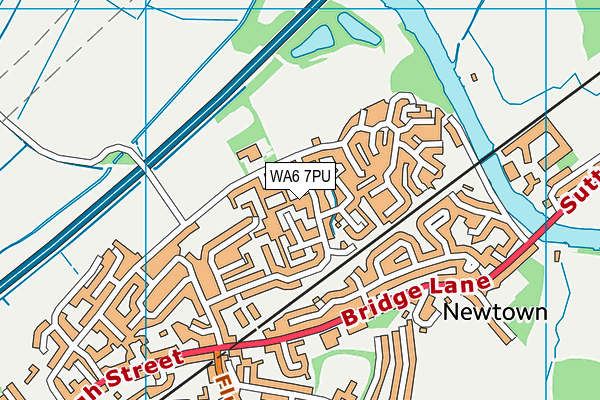 WA6 7PU map - OS VectorMap District (Ordnance Survey) WA6 7PU map - OS VectorMap District (Ordnance Survey)