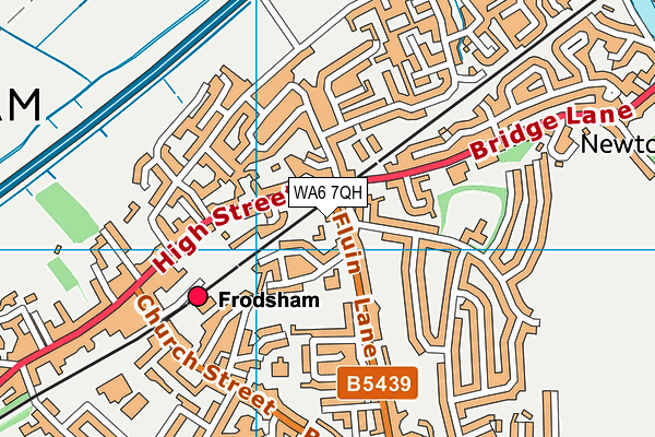 WA6 7QH map - OS VectorMap District (Ordnance Survey) WA6 7QH map - OS VectorMap District (Ordnance Survey)