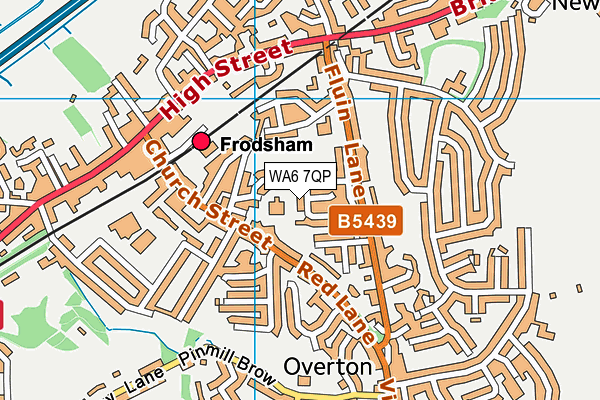 WA6 7QP map - OS VectorMap District (Ordnance Survey) WA6 7QP map - OS VectorMap District (Ordnance Survey)