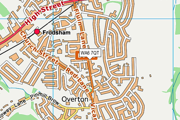 WA6 7QT map - OS VectorMap District (Ordnance Survey) WA6 7QT map - OS VectorMap District (Ordnance Survey)
