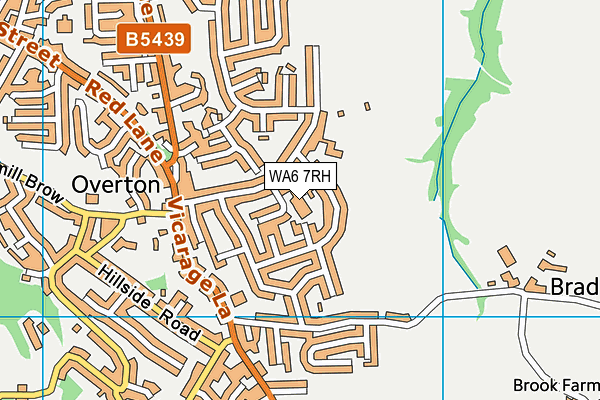 WA6 7RH map - OS VectorMap District (Ordnance Survey) WA6 7RH map - OS VectorMap District (Ordnance Survey)