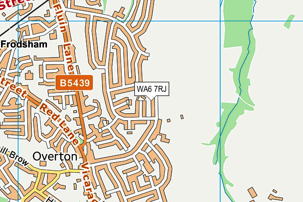 WA6 7RJ map - OS VectorMap District (Ordnance Survey) WA6 7RJ map - OS VectorMap District (Ordnance Survey)