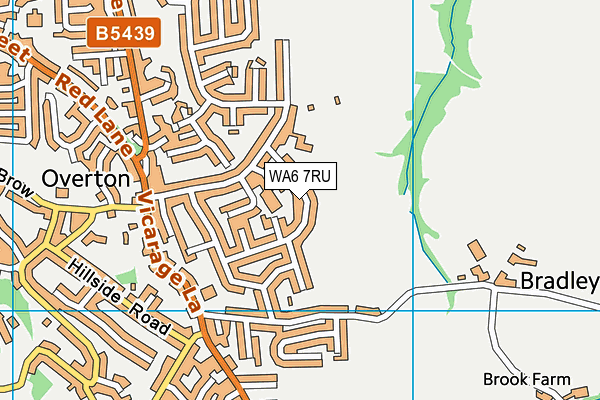 WA6 7RU map - OS VectorMap District (Ordnance Survey) WA6 7RU map - OS VectorMap District (Ordnance Survey)