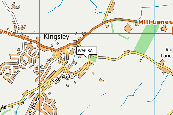 WA6 8AL map - OS VectorMap District (Ordnance Survey) WA6 8AL map - OS VectorMap District (Ordnance Survey)