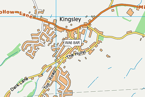WA6 8AR map - OS VectorMap District (Ordnance Survey) WA6 8AR map - OS VectorMap District (Ordnance Survey)