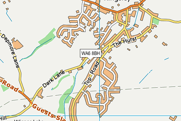 WA6 8BH map - OS VectorMap District (Ordnance Survey) WA6 8BH map - OS VectorMap District (Ordnance Survey)