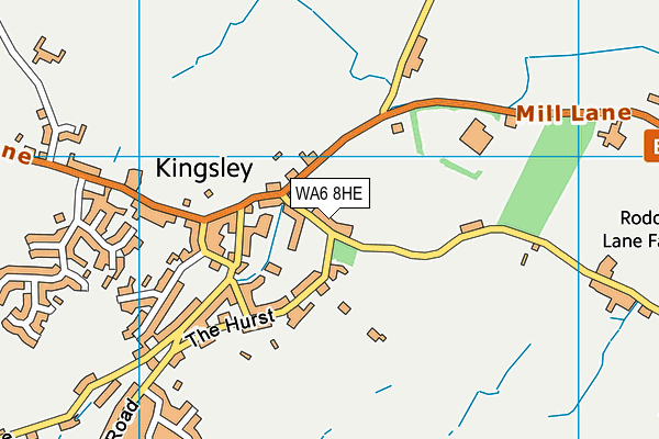 WA6 8HE map - OS VectorMap District (Ordnance Survey) WA6 8HE map - OS VectorMap District (Ordnance Survey)