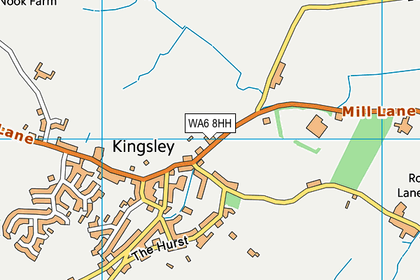 WA6 8HH map - OS VectorMap District (Ordnance Survey) WA6 8HH map - OS VectorMap District (Ordnance Survey)