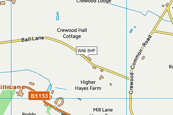 WA6 8HP map - OS VectorMap District (Ordnance Survey) WA6 8HP map - OS VectorMap District (Ordnance Survey)