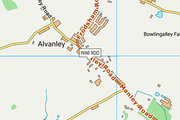 WA6 9DD map - OS VectorMap District (Ordnance Survey) WA6 9DD map - OS VectorMap District (Ordnance Survey)