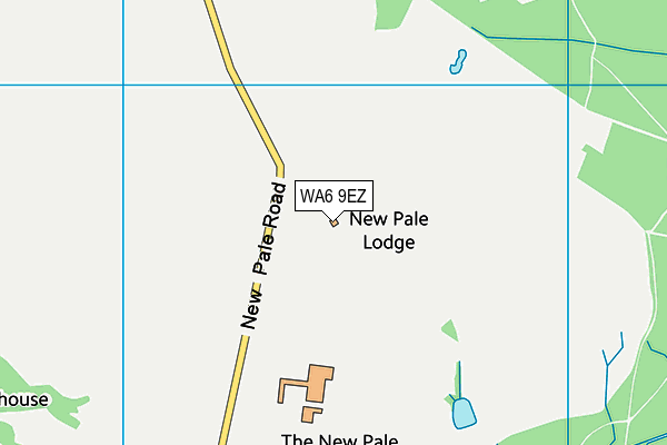 WA6 9EZ map - OS VectorMap District (Ordnance Survey) WA6 9EZ map - OS VectorMap District (Ordnance Survey)
