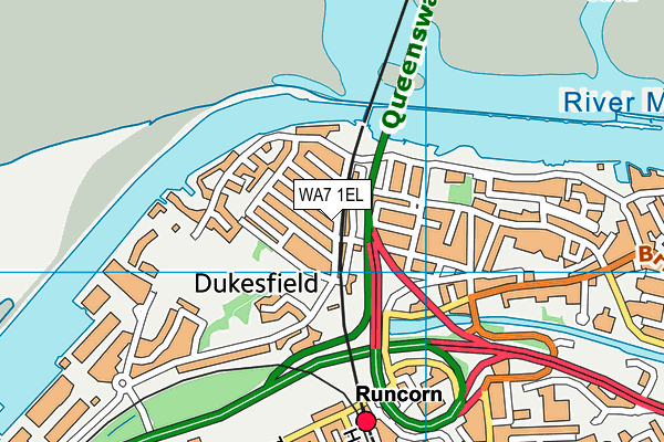 WA7 1EL map - OS VectorMap District (Ordnance Survey) WA7 1EL map - OS VectorMap District (Ordnance Survey)