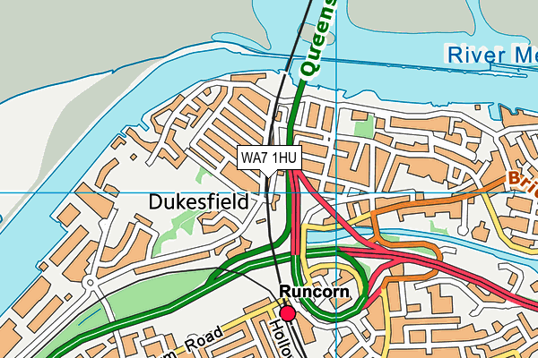 WA7 1HU map - OS VectorMap District (Ordnance Survey) WA7 1HU map - OS VectorMap District (Ordnance Survey)