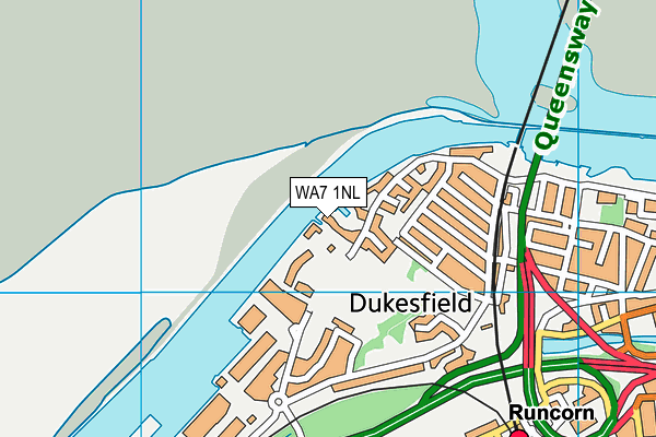 WA7 1NL map - OS VectorMap District (Ordnance Survey) WA7 1NL map - OS VectorMap District (Ordnance Survey)