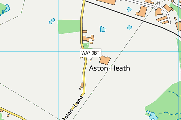 WA7 3BT map - OS VectorMap District (Ordnance Survey) WA7 3BT map - OS VectorMap District (Ordnance Survey)