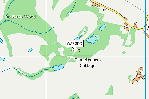 WA7 3DD map - OS VectorMap District (Ordnance Survey) WA7 3DD map - OS VectorMap District (Ordnance Survey)
