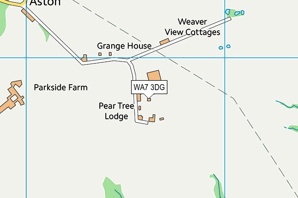WA7 3DG map - OS VectorMap District (Ordnance Survey) WA7 3DG map - OS VectorMap District (Ordnance Survey)