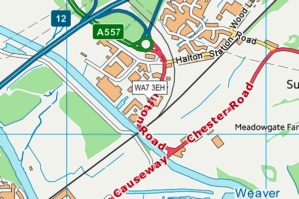 WA7 3EH map - OS VectorMap District (Ordnance Survey) WA7 3EH map - OS VectorMap District (Ordnance Survey)