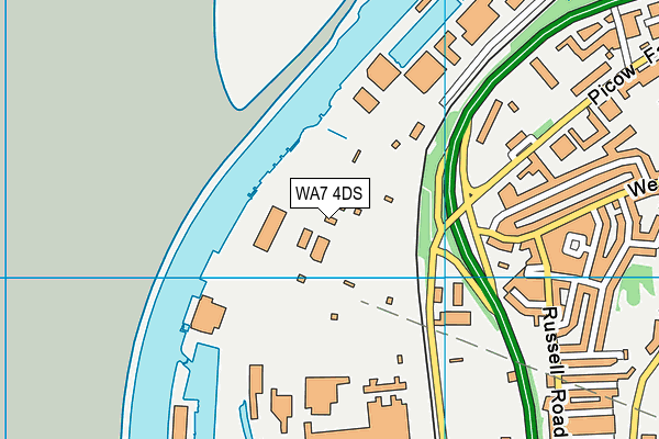 WA7 4DS map - OS VectorMap District (Ordnance Survey) WA7 4DS map - OS VectorMap District (Ordnance Survey)