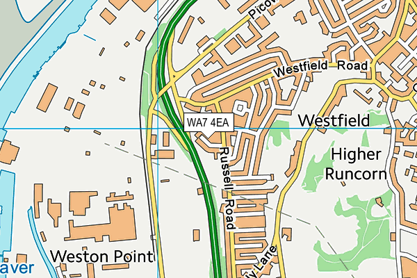 WA7 4EA map - OS VectorMap District (Ordnance Survey) WA7 4EA map - OS VectorMap District (Ordnance Survey)