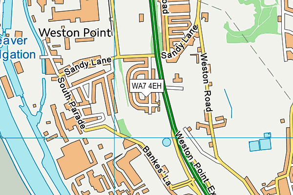 WA7 4EH map - OS VectorMap District (Ordnance Survey) WA7 4EH map - OS VectorMap District (Ordnance Survey)