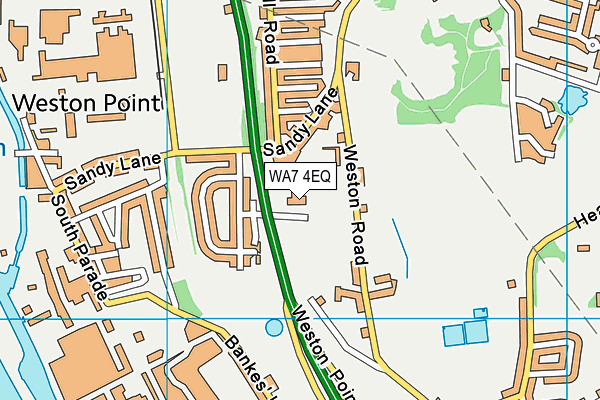 WA7 4EQ map - OS VectorMap District (Ordnance Survey) WA7 4EQ map - OS VectorMap District (Ordnance Survey)