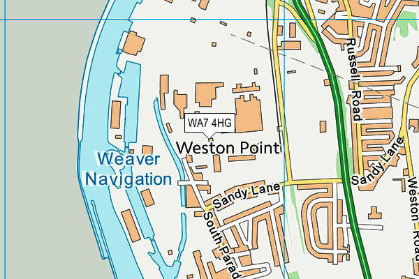 WA7 4HG map - OS VectorMap District (Ordnance Survey) WA7 4HG map - OS VectorMap District (Ordnance Survey)