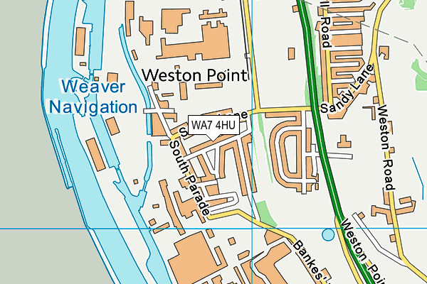 WA7 4HU map - OS VectorMap District (Ordnance Survey) WA7 4HU map - OS VectorMap District (Ordnance Survey)