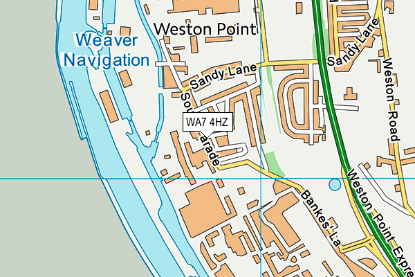 WA7 4HZ map - OS VectorMap District (Ordnance Survey) WA7 4HZ map - OS VectorMap District (Ordnance Survey)