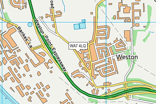 WA7 4LQ map - OS VectorMap District (Ordnance Survey) WA7 4LQ map - OS VectorMap District (Ordnance Survey)