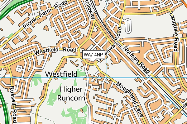 WA7 4NP map - OS VectorMap District (Ordnance Survey) WA7 4NP map - OS VectorMap District (Ordnance Survey)