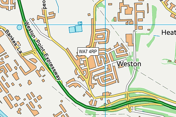 WA7 4RP map - OS VectorMap District (Ordnance Survey) WA7 4RP map - OS VectorMap District (Ordnance Survey)