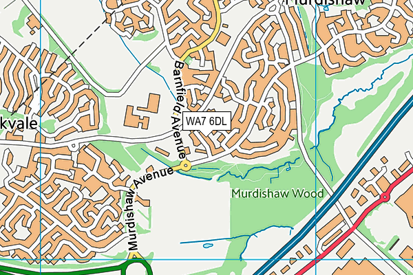 WA7 6DL map - OS VectorMap District (Ordnance Survey) WA7 6DL map - OS VectorMap District (Ordnance Survey)