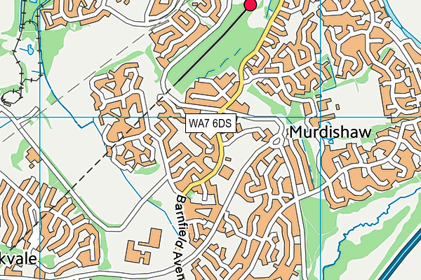 WA7 6DS map - OS VectorMap District (Ordnance Survey) WA7 6DS map - OS VectorMap District (Ordnance Survey)